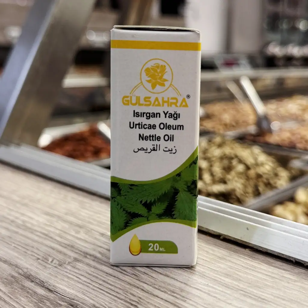 Naturlig nässelolja från Gulsahra hos JozoLoz