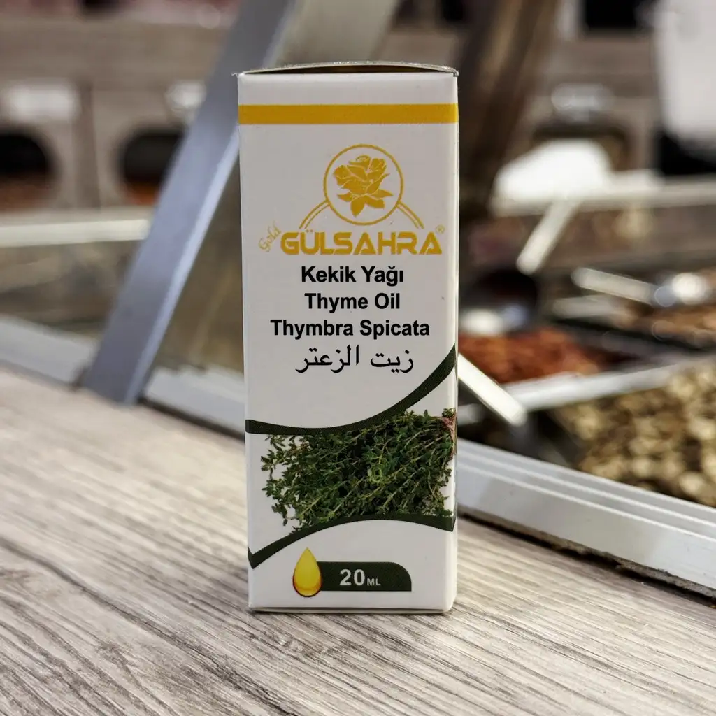 Naturlig timjanolja från Gulsahra hos JozoLoz